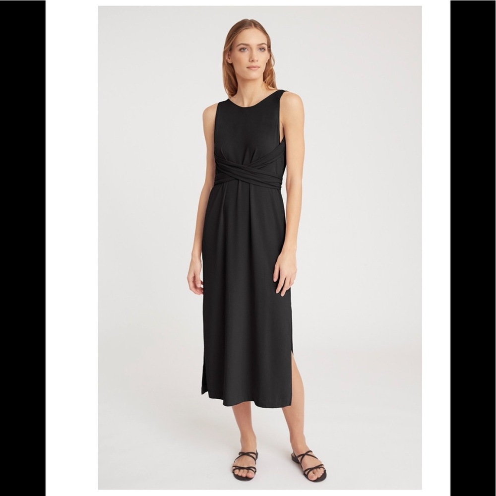 CUYANA Wrap Maxi Dress